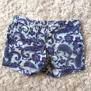 Kenji Paisley Shorts